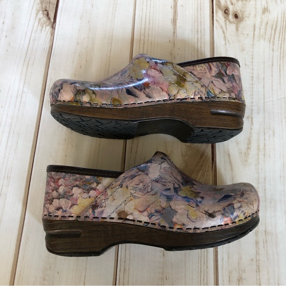 Dansko Shoes Girl Dansko Pastel Floral Boutique Clogs Poshmark